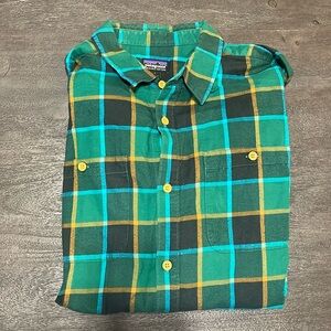 Green Patagonia Flannel